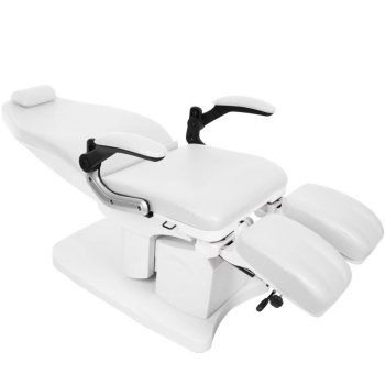 FOTEL PODOLOGICZNY ELEKTR. AZZURRO 709A 3 SILN. BIAŁY Activ  Q@d